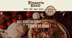 Desktop Screenshot of pizzeriaduo.eu